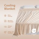 KASENTEX Summer Cooling Blanket, Silky Ultra Soft Breathable Bedding, Hypoallergenic All Season Lightweight Blankets