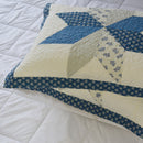 Kasentex Lightweight Cotton Diamond Stitch Bed Pillow Sham - Comfort Sleeping Pillow Sham, Ivory