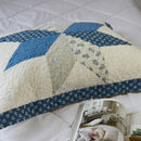 Kasentex Lightweight Cotton Diamond Stitch Bed Pillow Sham - Comfort Sleeping Pillow Sham, Ivory