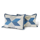Kasentex Lightweight Cotton Diamond Stitch Bed Pillow Sham - Comfort Sleeping Pillow Sham, Ivory