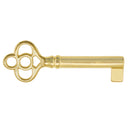 Classic Skeleton Key in Nickel or Antique Copper