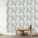 Elegant Watercolor Leaves Wallpaper Chic