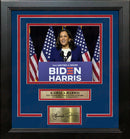 Kamala Harris First Woman of Color As Vice President 8" x 10" Framed Photo with Engraved Autograph