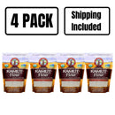 Organic Kamut Khorasan Wheat Flour | 1.5 lb | Pack of 4 | Non-GMO | Shipping Included | Grain Place Foods