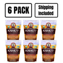 Organic Kamut Khorasan Wheat | 2 lb | Pack of 6 | Non-GMO | Shipping Included | Grain Place Foods