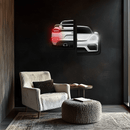 Car led wall decor, Car led sign, Neon painting art For Man - UvCar33