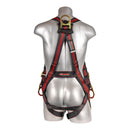 Kapture 5 Point Elite Full Body Harness - 4 D-Rings - Pull Thru Legs - All Sizes
