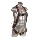 Kapture 5 Point Elite Full Body Harness - Dorsal D-Ring - QC Chest - Tongue Buckle Legs - All Sizes
