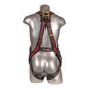 Kapture 5 Point Elite Full Body Harness - Dorsal D-Ring - QC Chest - Tongue Buckle Legs - All Sizes
