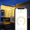 Outdoor Dimmable Smart Plug Single Socket, Smart Home Wi-Fi Outlet Timer 150W Max