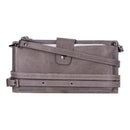 Kaycee Leather Women's Cell Phone Wallet with Strap