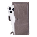 Kaycee Leather Women's Cell Phone Wallet with Strap