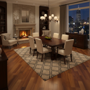 Solid Hardwood 3.25" Wide, 36" RL, 5/8" Thick Smooth Kempas Cokelat Floors - Mazzia Collection