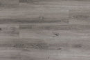 SPC Vinyl Rigid Core 7" Width 60" RL, 6mm Thick, 1.5mm IXPE Keystone Grey, Invicta Floors - Mazzia Collection top plank view