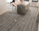 SPC Vinyl Rigid Core 7" Width 60" RL, 6mm Thick, 1.5mm IXPE Keystone Grey, Invicta Floors - Mazzia Collection kitchen view 3