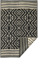 Kilimanjaro - Black Outdoor Rug for Patio FINAL SALE