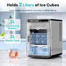 Kismile Clear Square Ice Cubes Maker 58003RIM0