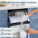 Commercial Ice Maker 80 lbs\66 lbs