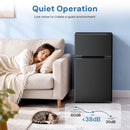 Kismile 3.2 Cu.Ft,Mini Refrigerator with Freezer F5887
