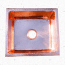 Copper Kitchen Sink - Hammered Island sink