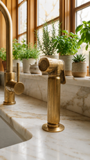 Kitchen Unlacquered Brass Hand Sprayer