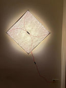 Kite Shaped Paper Wall Lamp