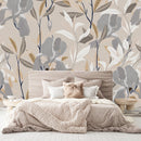 Light Wallpaper with Irises