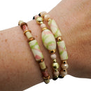Memory Wire Bracelet Set | 3 Pack | One Size Fits All | Knots Bout U2