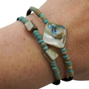 Memory Wire Bracelet Set | 2 Pack | One Size Fits All | Knots Bout U2