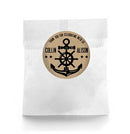 Kraft Anchor Wedding Favor Labels