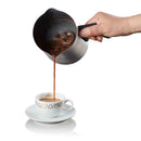 Arzum Okka Rich Automatic Turkish Coffee and Hot Beverage Maker, Velvetiser, 120V, Black/Chrome