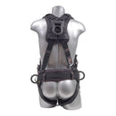 Kapture 5 Point Element Full Body Harness - Arc Flash Rated - 3 D-Rings - Mating Buckle Chest & Legs - Shoulder Pads & Waist Belt - All Sizes