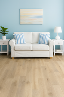 Engineered Hardwood White Oak 7.5" Wide, 74.41 RL, 5/8" Thick Copacobana Kuta - Mazzia Collection product shot tile view