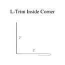 Trim Pieces: L–Trim Interior & Exterior Corners & Z-Trim