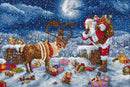 Silent Night Gift Counted Cross Stitch Kit by Letistitch L9958