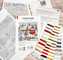 Please Stop Here Counted Cross Stitch Kit by Letistitch L9977