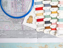 London Winter Charm Counted Cross Stitch Kit by Letistitch L9983