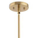 Lavine 1-light Olive Handblown Glass Mini Island Pendant Light