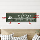 Customizable Green Lake/Lodge 'Fun Facts' Sign | Wall Art Print on Real Wood