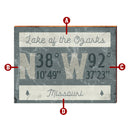 Personalized Town Name Location Coordinates Latitude Longitude Wooden Sign | Wall Art Print on Real Wood | Custom Beach Lake Mountain Decor