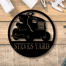 Lawn Mower Monogram