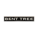 Bent Tree Black Sign | Wall Art Print on Real Wood