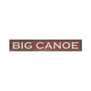 Big Canoe Farmhouse Wooden Hanging Sign I Wall Art Print on Real Wood
