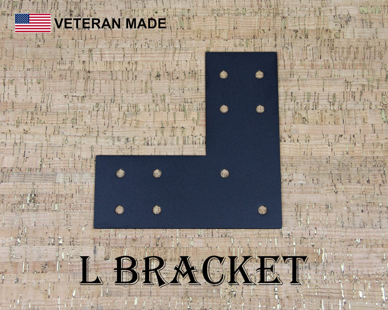 Industrial Style Brackets for 4x4 Dimensional Lumber