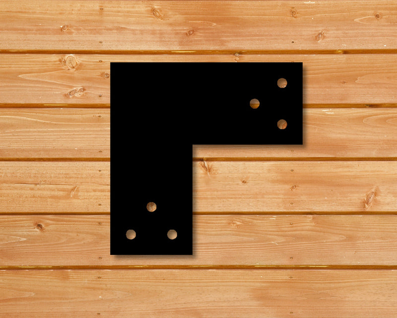 Standard Brackets for 4x4" Dimensional Wood Post