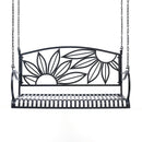 Live Casual Heavy Duty Mariposa Metal Porch Swing
