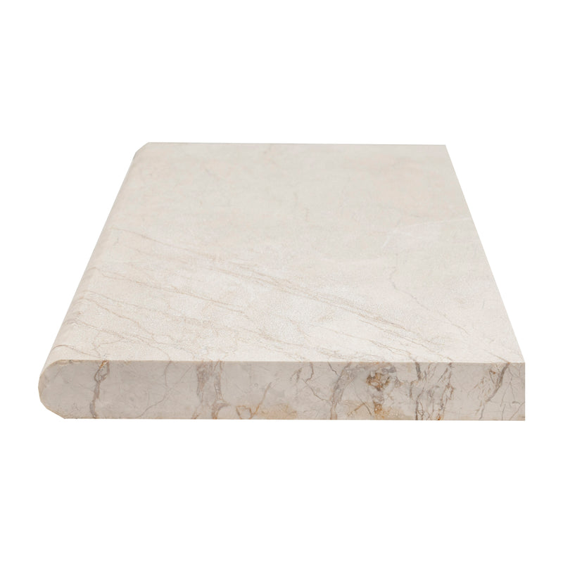 Tuscany Aegean Pearl 12"x24" Marble Pool Coping - MSI Collection product shot coping tile view 3