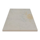 Livingstyle Travertino 13"x24" Matte Porcelain Pool Coping Eased Edge - MSI Collection top view