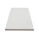 Miraggio 13"x24" Matte Porcelain Pool Coping Eased Edge - MSI Collection profile view