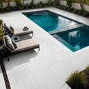 Miraggio 13"x24" Matte Porcelain Pool Coping Eased Edge - MSI Collection outdoor view
